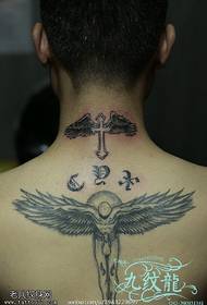 Klasik Angel Modèl Tattoo