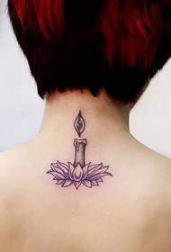 good-looking neck back tattoo