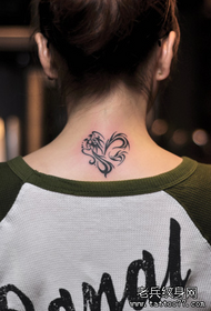 шея часть любви тотем дракона татуировки