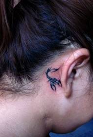 head tattoo pattern: head totem scorpion tattoo Pattern
