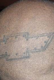 intloko Chevrolet logo ye tattoo