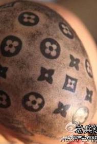 vzorec tetovaže glave: alternativni vzorec tetovaže glave totem 35734 - vzorec tatoo za glavo