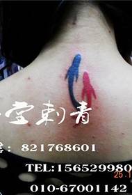 Guan Gong tattoo head tattoo beauty tattoo leg tattoo