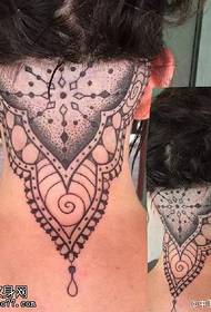 head vanilla tattoo pattern