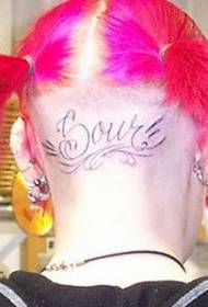 vzorec tetovaže glave: vzorec tetovaže besedila totem glave