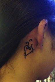耳 耳 маленький тотем татуировки тотем любви