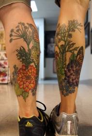 Tattoo legs with a novel pattern without losing the creative charm of the leg tattoo pattern