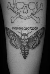 skull and butterfly tattoo pattern girl legs and butterfly tattoo pictures