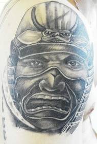 Uzorak tetovaže ratnika i malog vraga