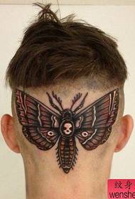 Tattoo show bar rekommenderade ett huvud kreativt tatueringsarbete