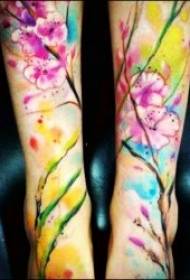 flower leg tattoo pattern very nice set of flower legs tattoo pattern
