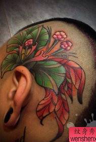 head color lily Tattoo works