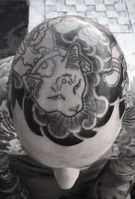 modello tatuaggio tatuaggio testa tatuaggio