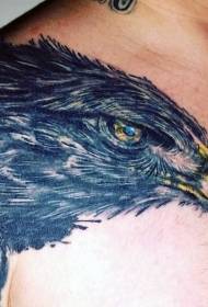 realistic very detailed eagle head tattoo pattern