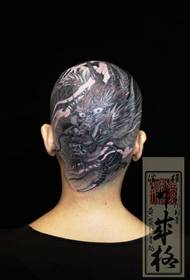 Tatuaje de cabeza de beleza