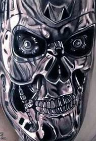 Leg Terminator Tattoo pattern