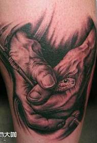 noge uske zmije tetovaža uzorak