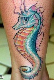 ụkwụ ụdị Hippocampus tattoo