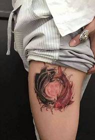 hou van elkaar Benen paar inktvis tattoo tatoeages