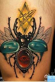 шема на тетоважа на бубачки стил