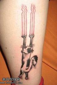 catkwụ cat claw tattoo