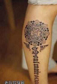 legna vaniglia totem tatuaggio modello 37893-un paru di simpatiche puntelli simili à totem tatuaggi di tatuaggi