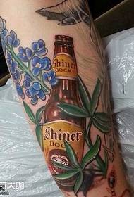 Beer Tattoo Pattern