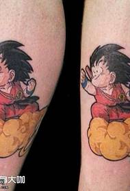 脚子ドラゴンボールタトゥーパターン