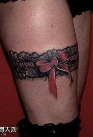 ụdị akwa lace bow tattoo