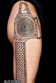 qafa chainsaw tattoo tattoo