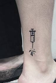 a set of calf mini tattoo tattoos