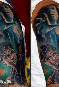 Corak tato Harry Leg