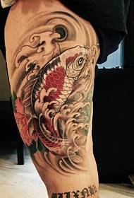 O se taʻaloga mataʻutia o le tattoo tattoo Squid