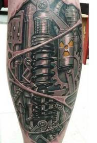 leg generator machine tattoo pattern
