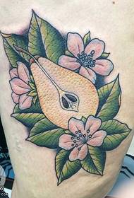 leg fruit Pear tattoo pattern