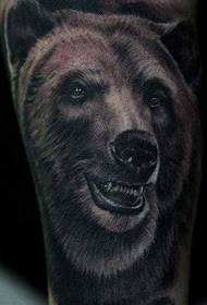 pattern ng tattoo na grizzly tattoo