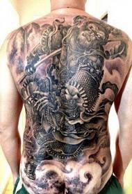 Putovanje zapadom, karakterna zvijezda Sun Wukong tetovaža