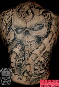 Professional tattoos: Europe and the United States full back tattoo pattern pictures