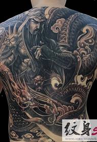 Classic works full of back tattoos