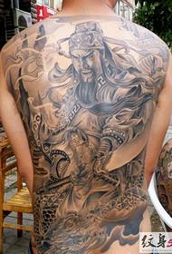 Guan Erye, the domineering tattoo