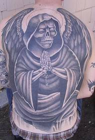 Super personality full of death tattoo