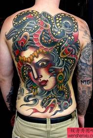 Personality full of Medusa tattoo designs