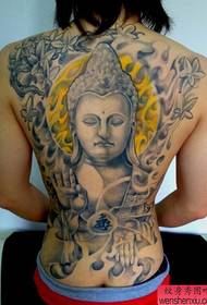 Punë tatuazhi të plotë të Buddhës