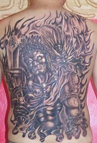 Daah-ka-qaadida buuxda ee Ming Wang tattoo