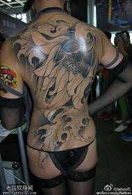 Ang sumbanan sa tattoo sa lotion nga totolo