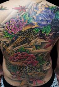 Кальмар является одним из наиболее представительных образцов в традиционных татуировках.