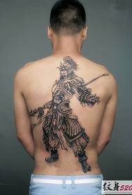 Men's favorite full back Zhao Zilong tattoo