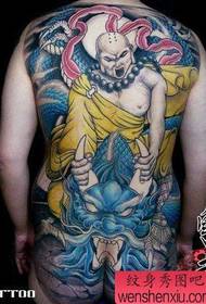 Tattoo show, recommend a full color dragon dragon tattoo design