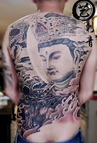 Tatwaġġ Manchu Bodhisattva - Tatwaġġ Shenyang - Art Tattoo