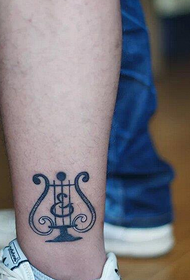 leg Steinway tattoo pattern